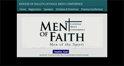 Desktop Screenshot of duluthcatholicmen.org